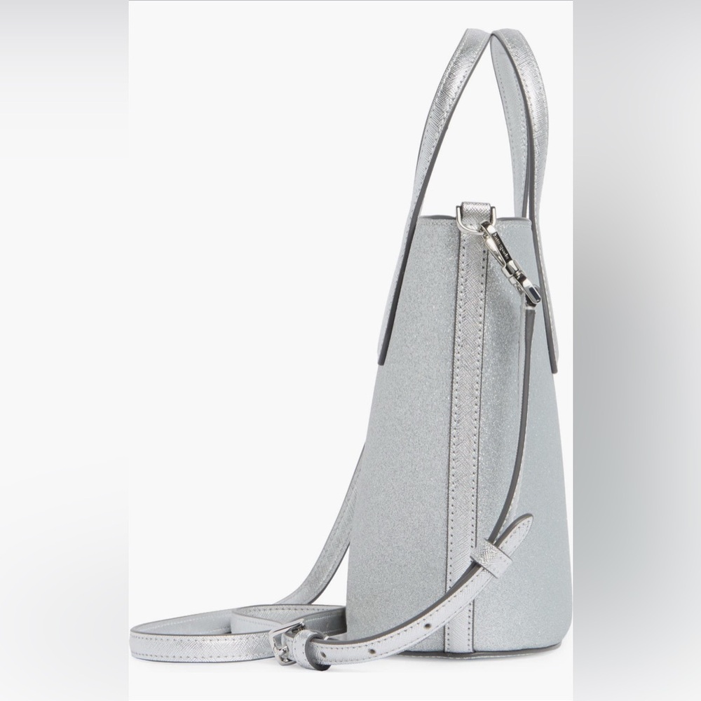 NWT Kate Spade New York glimmer leather satchel - Picture 4 of 16